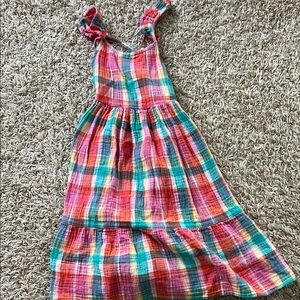Cat & Jack Red and Pink Tiered Sundress